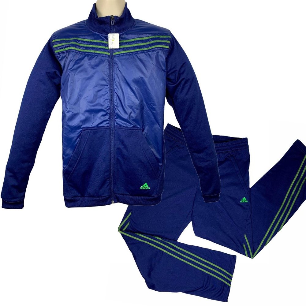 Adidas Street OH Woven Men's Track Suit Blue Sz S